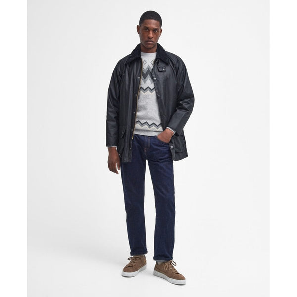 Beaufort Waxed Jacket in Black