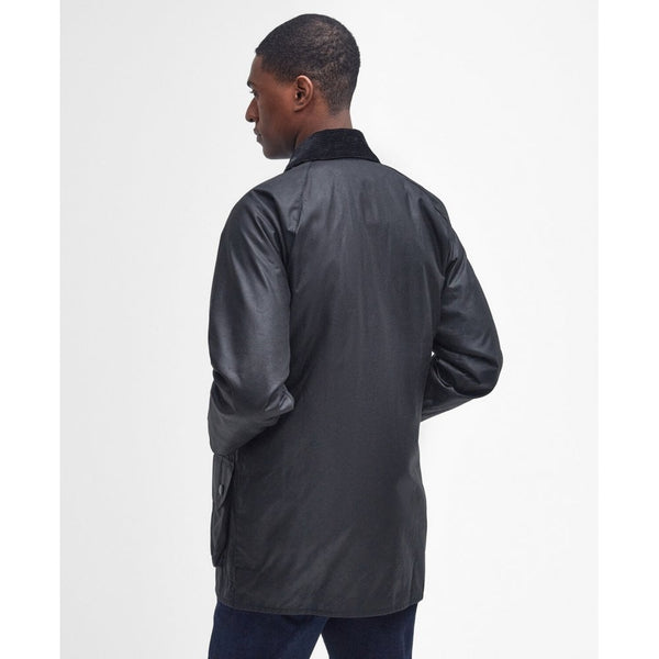 Beaufort Waxed Jacket in Black