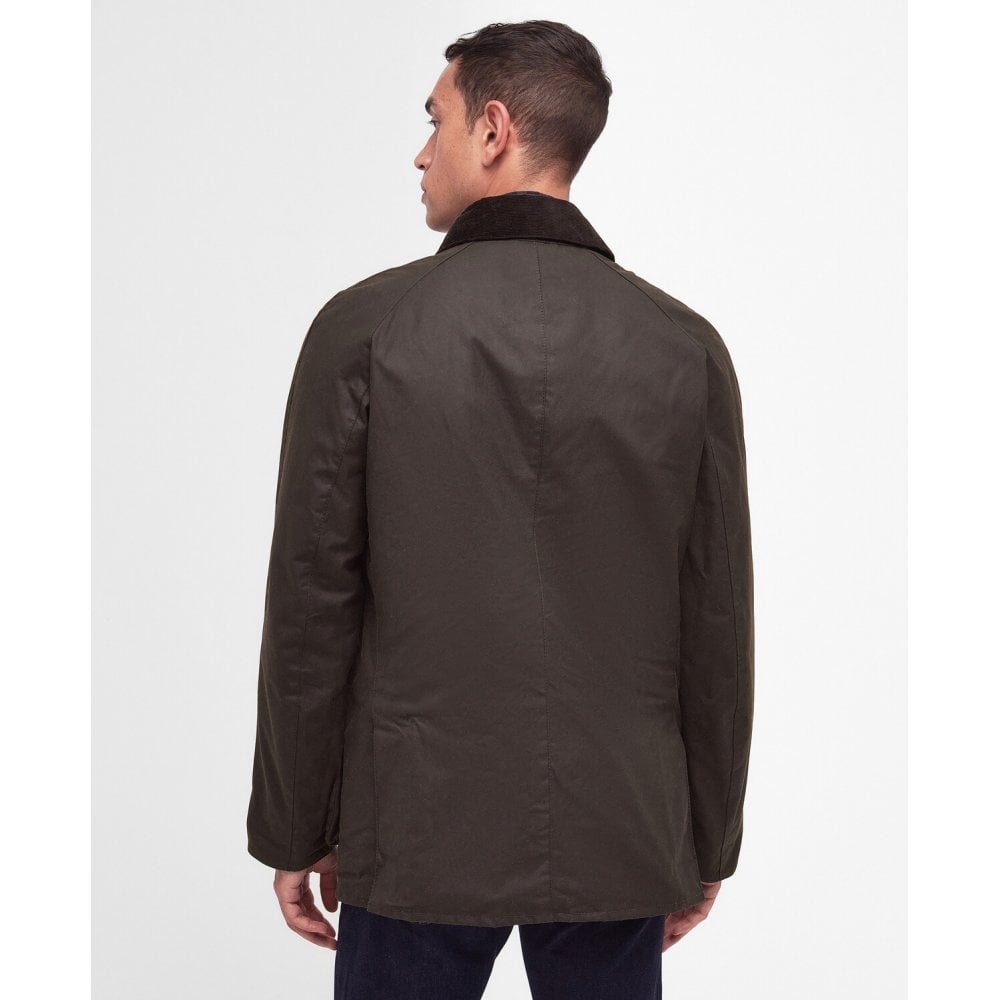 Ashby Wax Jacket - Olive