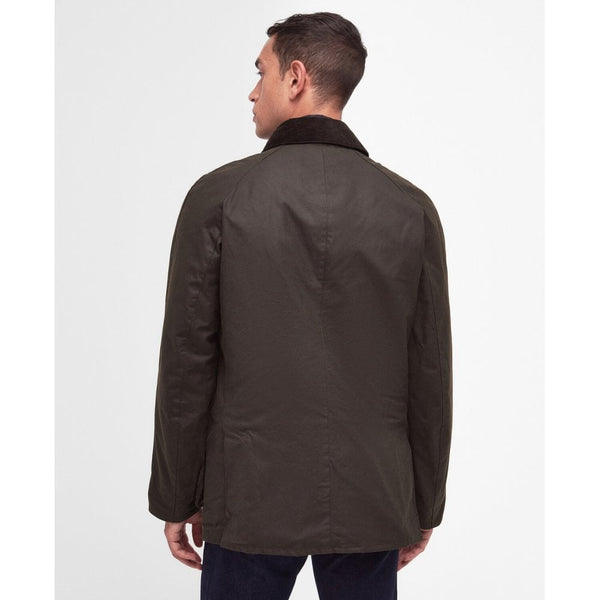 Ashby Wax Jacket - Olive