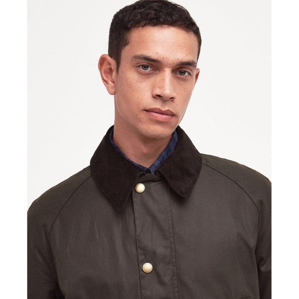 Ashby Wax Jacket - Olive