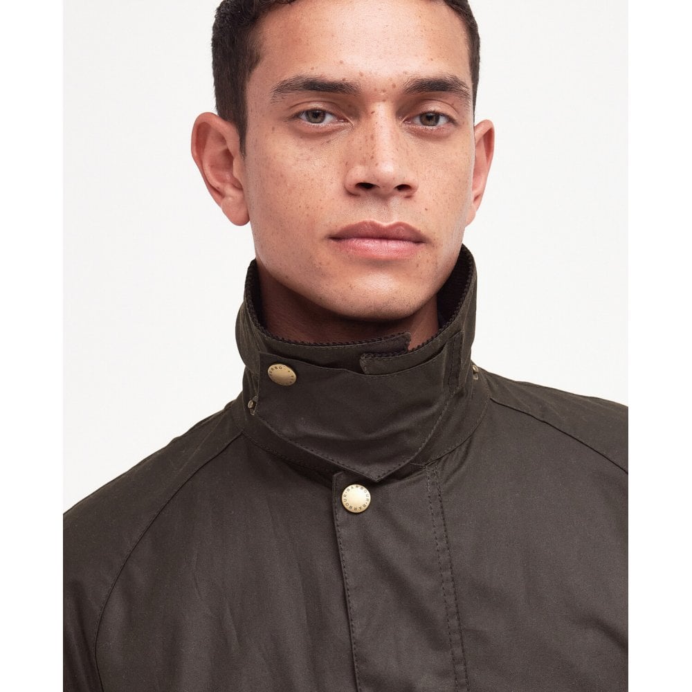 Ashby Wax Jacket - Olive