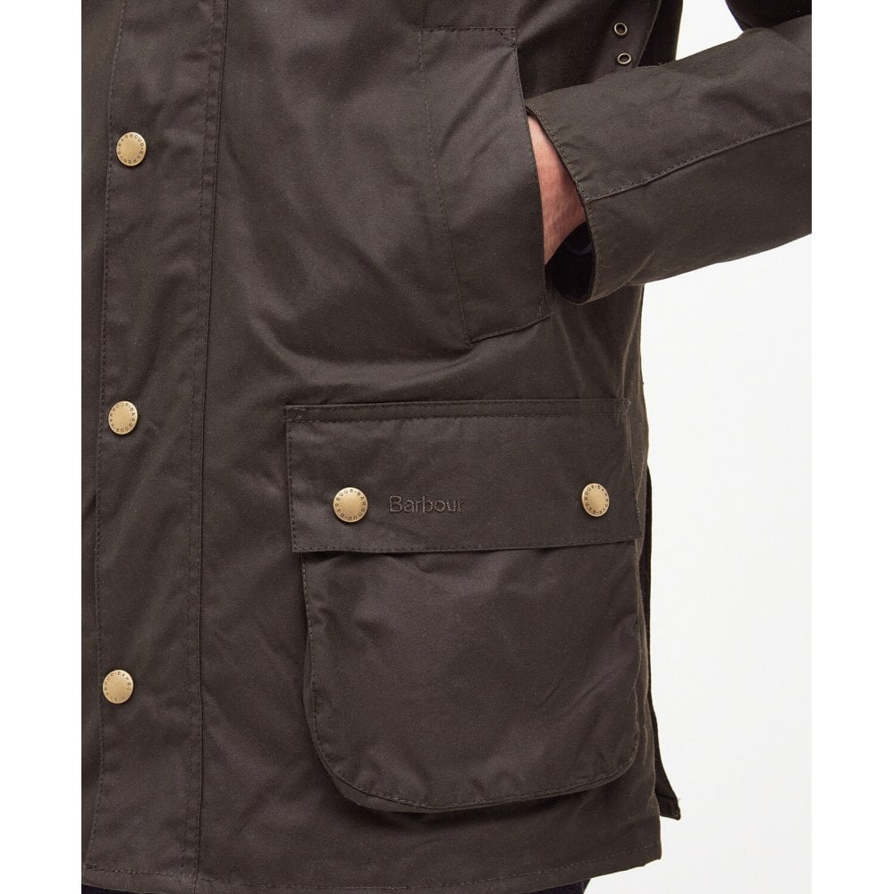 Ashby Wax Jacket - Olive