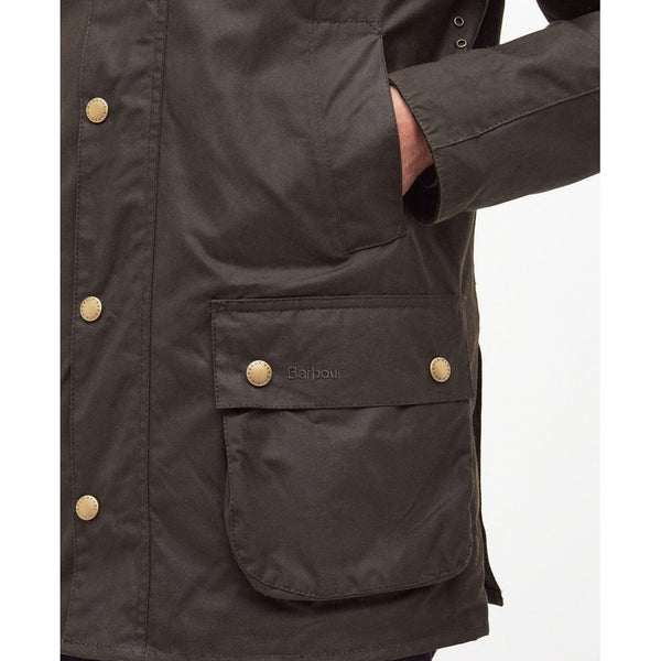Ashby Wax Jacket - Olive