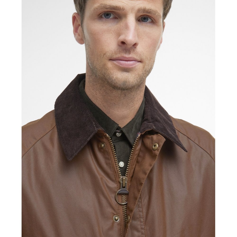 Ashby Wax Jacket - Bark