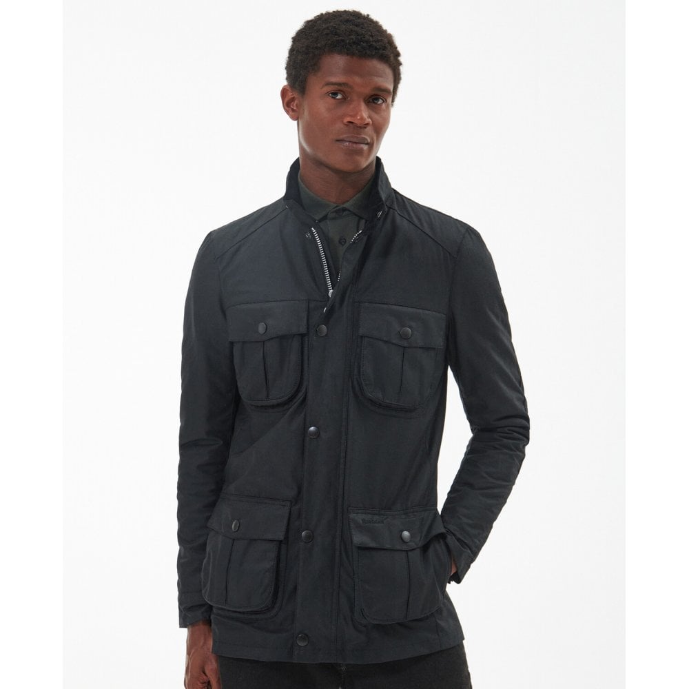 Corbridge Wax Jacket - Black/Classic