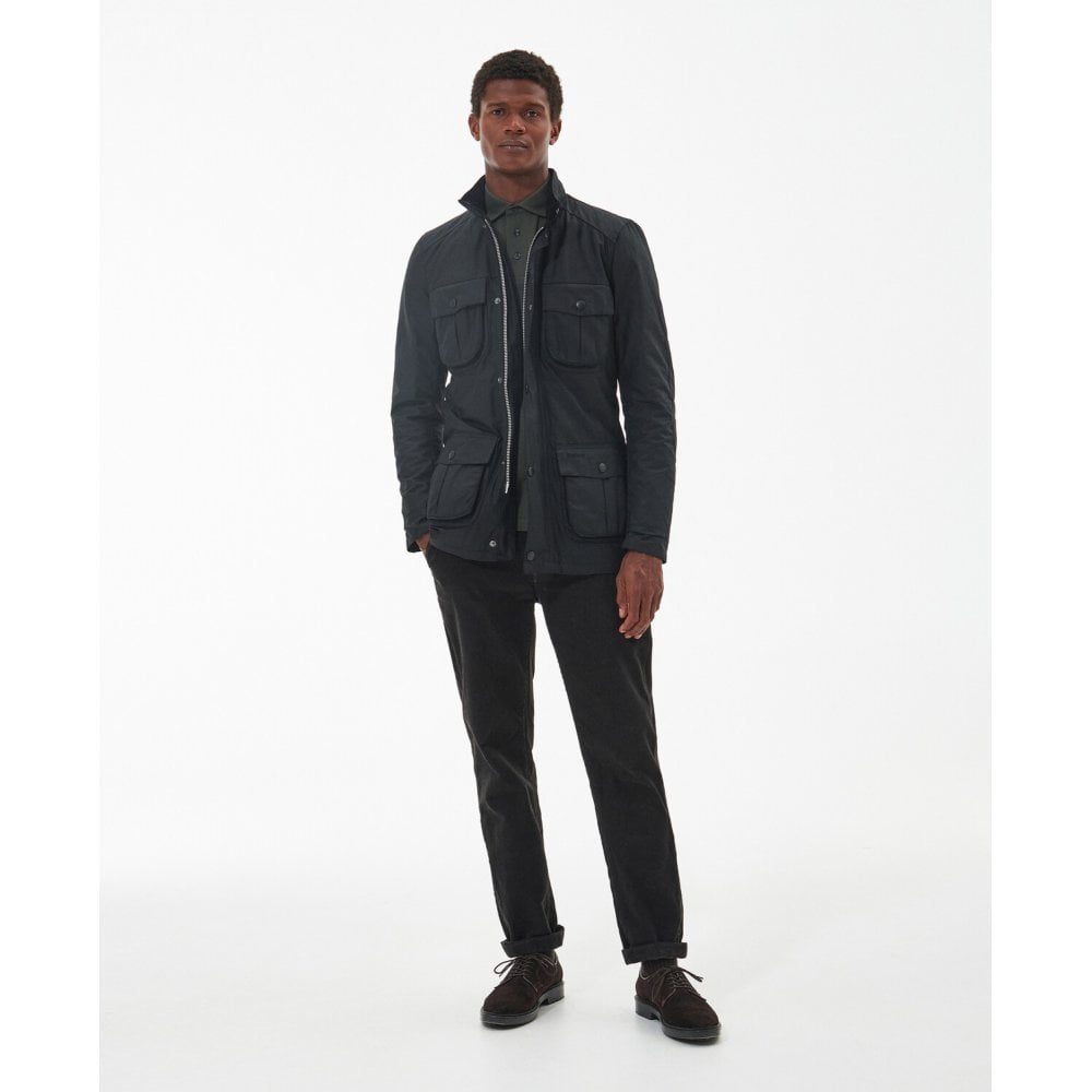 Corbridge Wax Jacket - Black/Classic