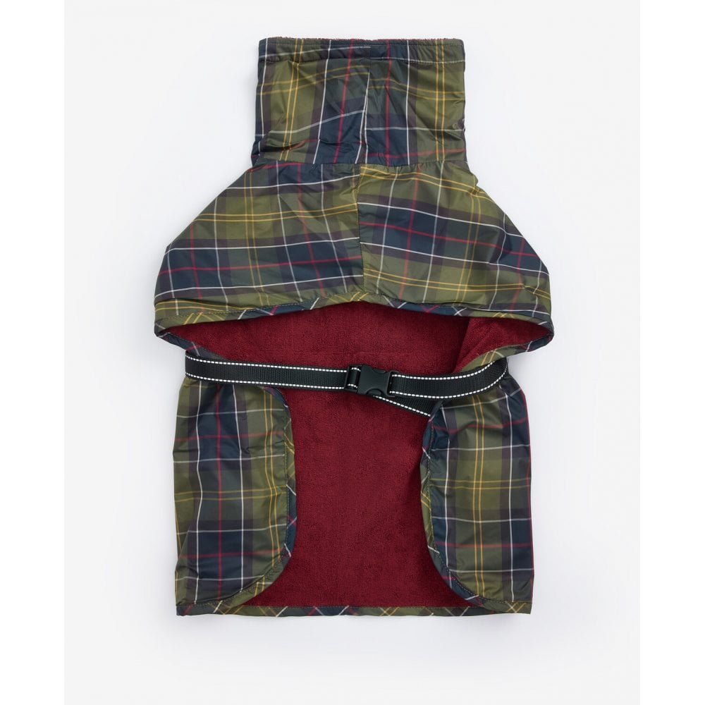 Tartan Dog Drying Robe - Classic Tartan