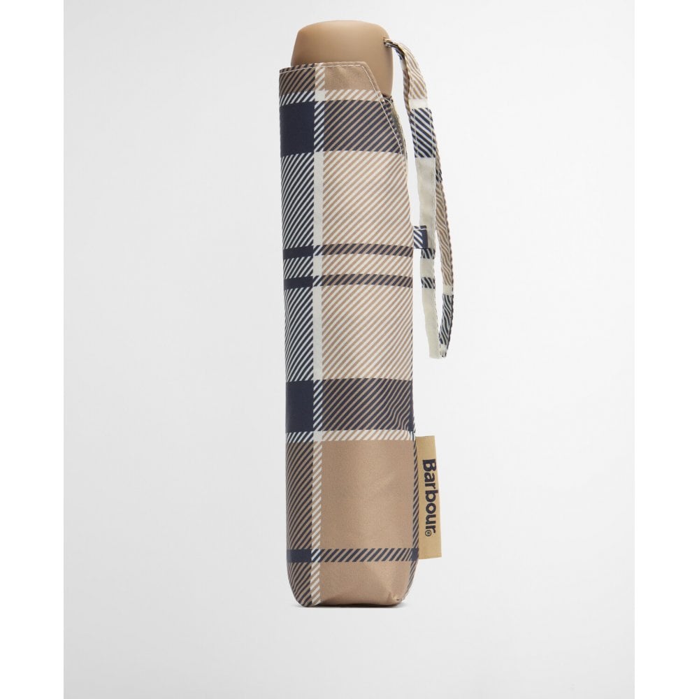 Barbour Portree Umbrella - Hessian Navy Tartan
