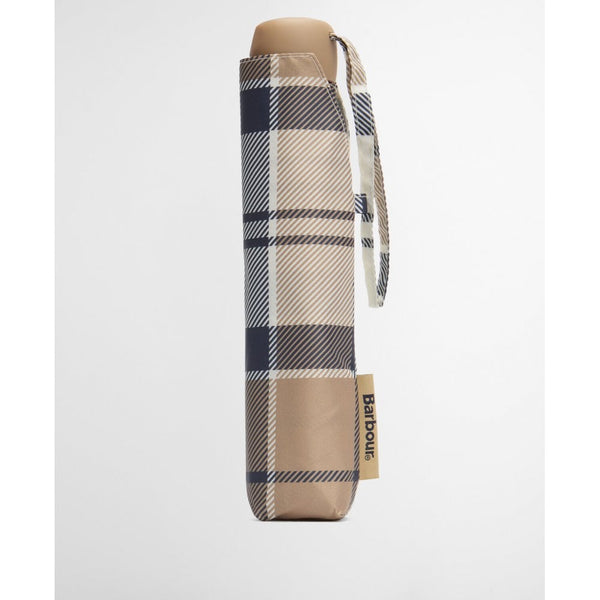 Barbour Portree Umbrella - Hessian Navy Tartan