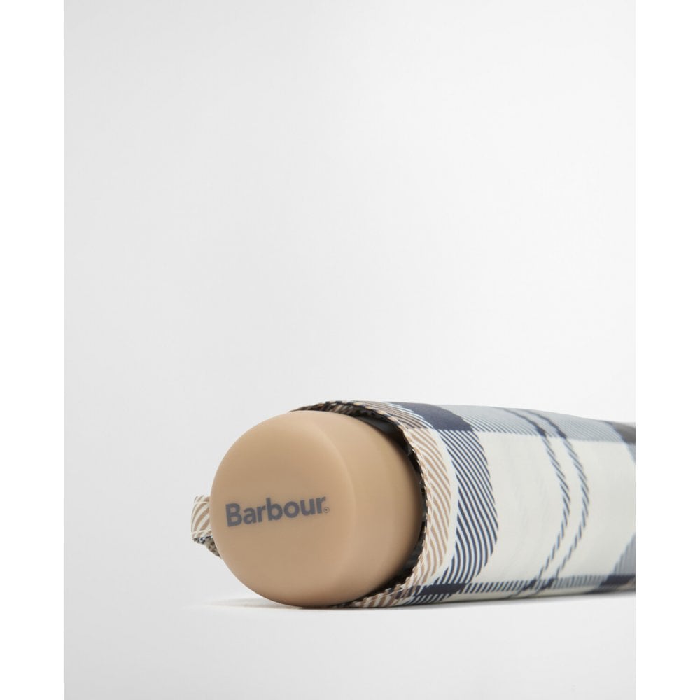 Barbour Portree Umbrella - Hessian Navy Tartan