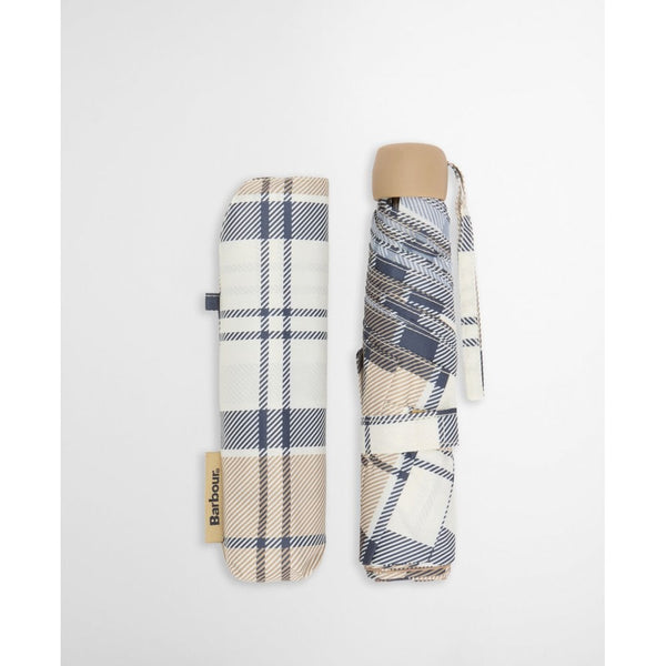Barbour Portree Umbrella - Hessian Navy Tartan