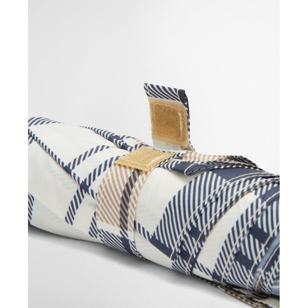 Barbour Portree Umbrella - Hessian Navy Tartan