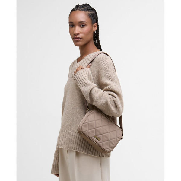 Quilted Crossbody Bag - New Sand