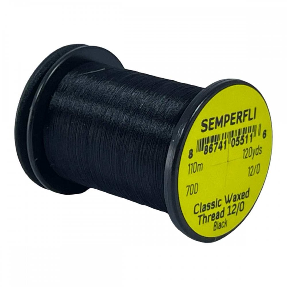 Classic Waxed Thread 12/0 70 Denier 110m (120 Yards)