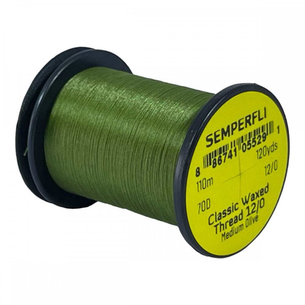 Classic Waxed Thread 12/0 70 Denier 110m (120 Yards)