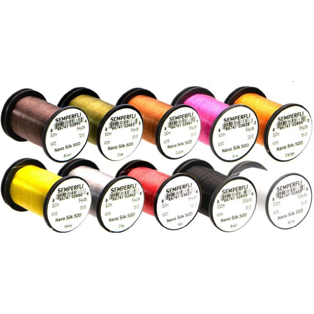 Nano Silk 12/0 50 Dernier 50m (54 Yards)