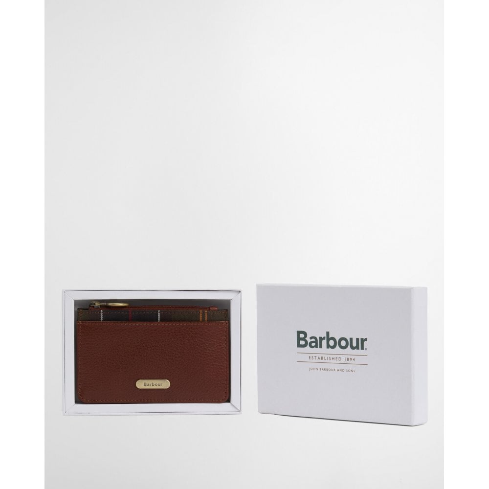 Alder Leather Card Holder -  Brown/Classic