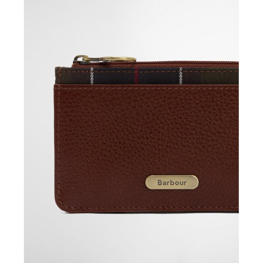 Alder Leather Card Holder -  Brown/Classic