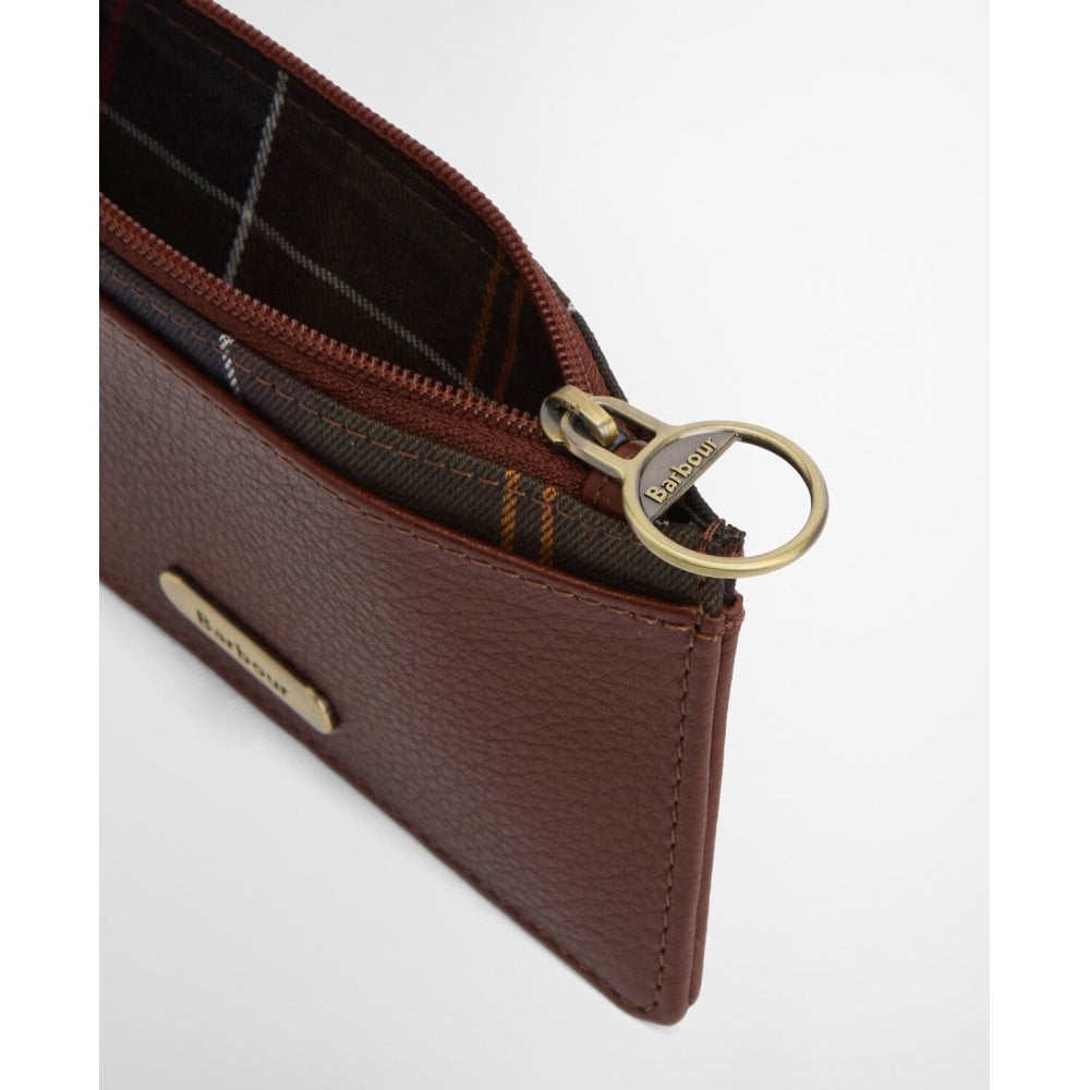 Alder Leather Card Holder -  Brown/Classic