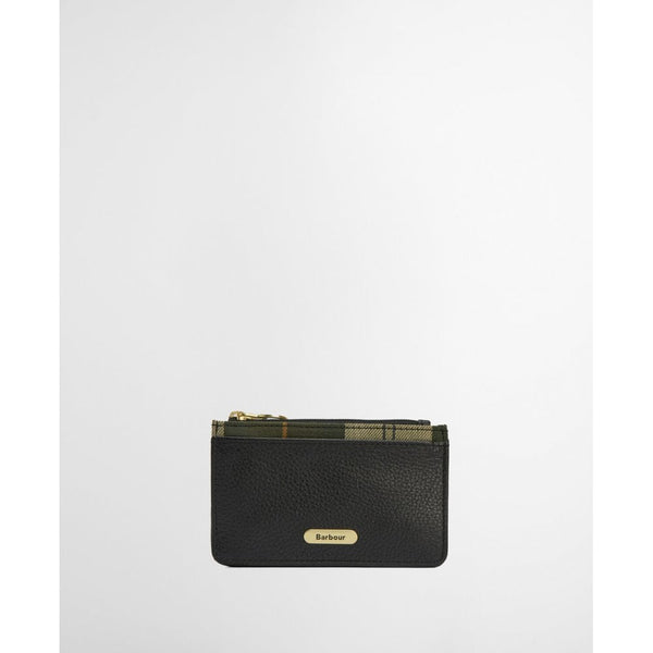 Alder Leather Card Holder -  Black/Ancient