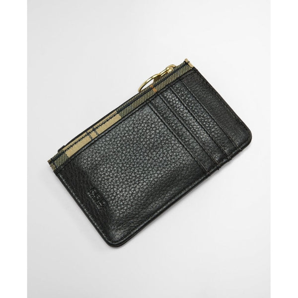 Alder Leather Card Holder -  Black/Ancient