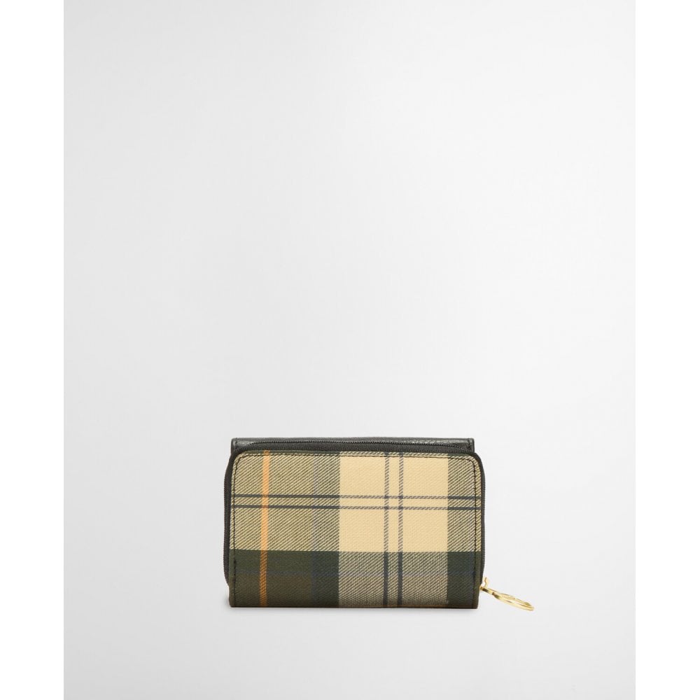 Rosa Leather French Purse -  Black/Ancient