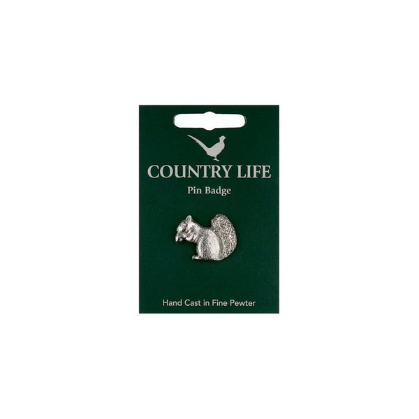 Squirrel Pin Badge