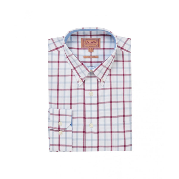 Brancaster Classic Shirt - Mountain Blue Check