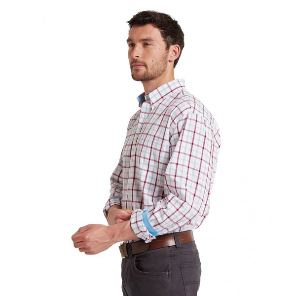 Brancaster Classic Shirt - Mountain Blue Check