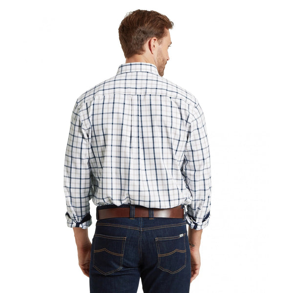 Brancaster Classic Shirt - Oxford Navy Check