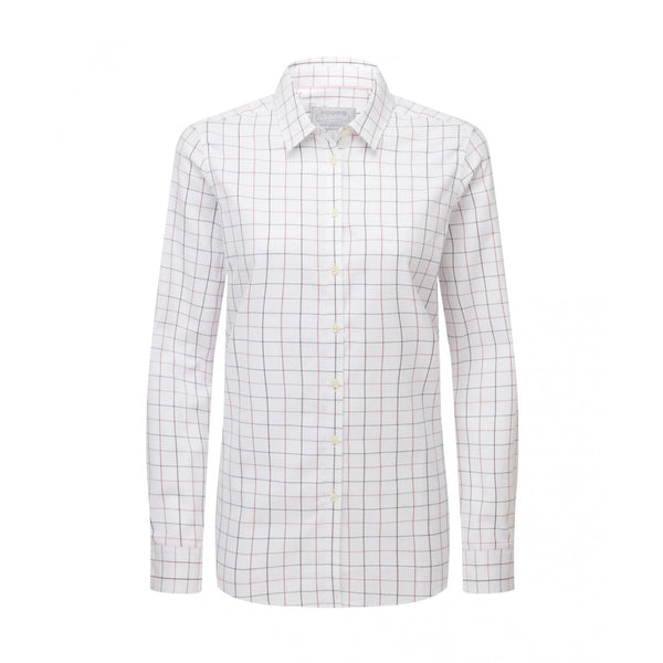 Blakeney Shirt -  Mauve Tattersall