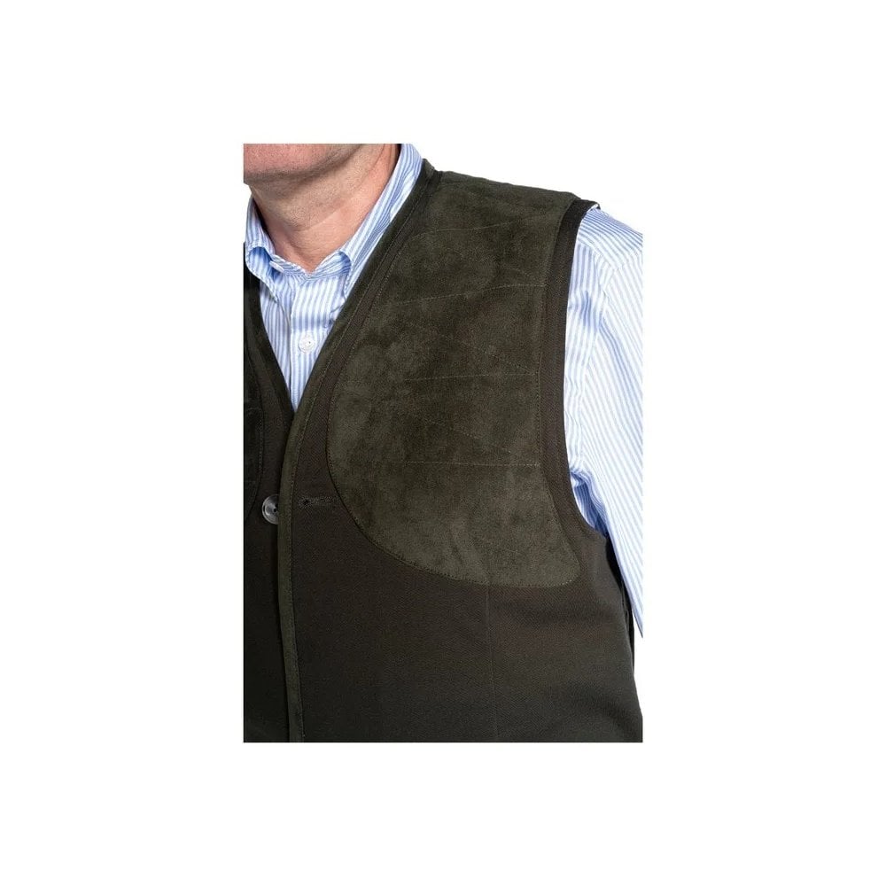 Norfolk Hunting Vest  - Dark Green