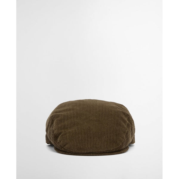 Westdale Cord Flat Cap - Olive