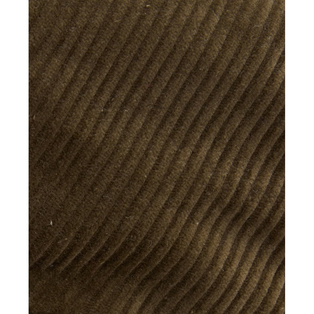 Westdale Cord Flat Cap - Olive