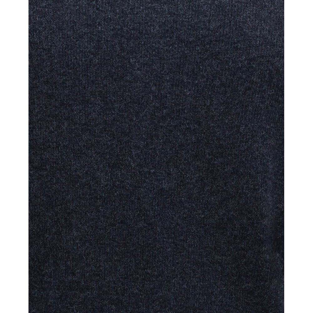Essential Patch Crew Neck Sweater - Charcoal