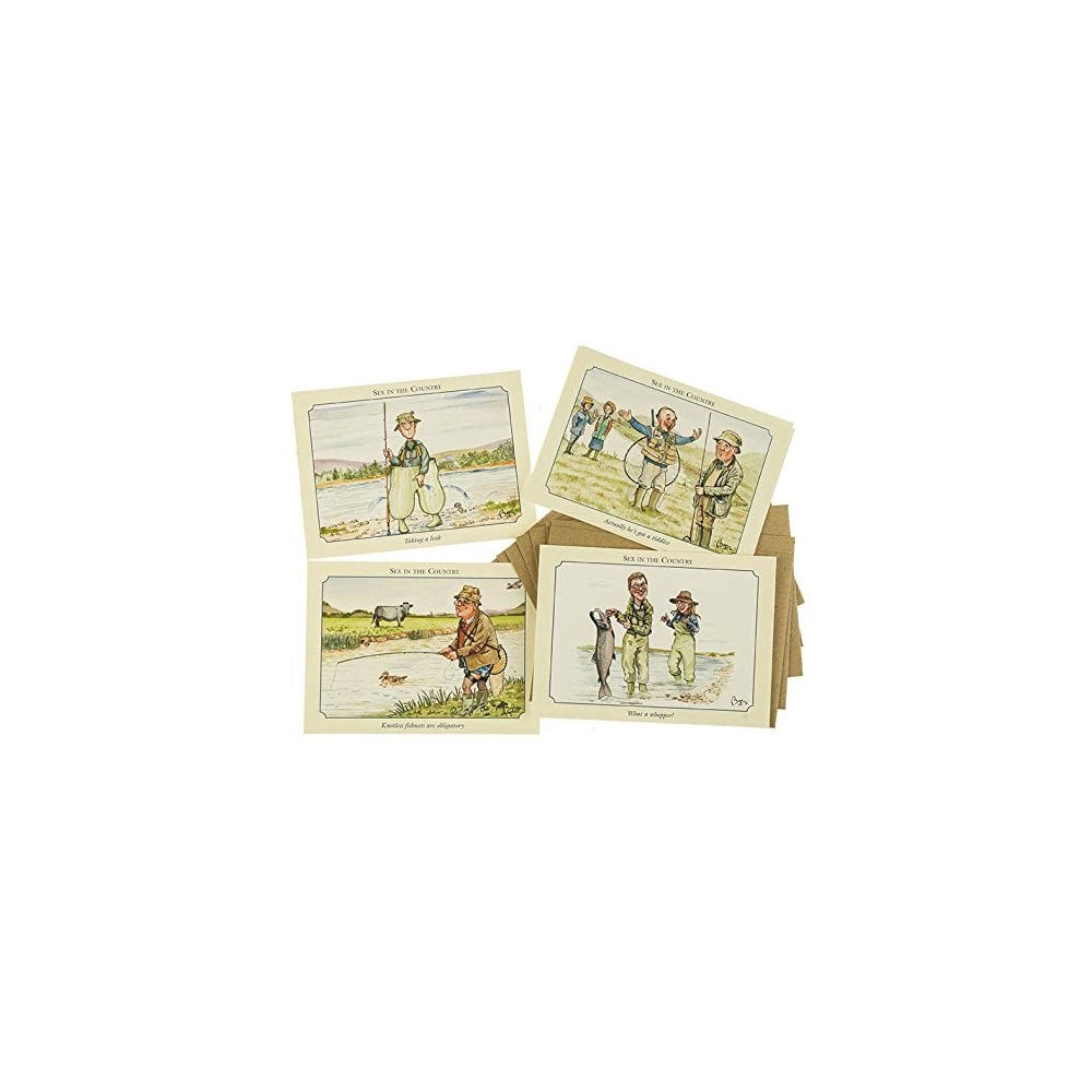 Fishing Notecards by Bryn Parry Notecard