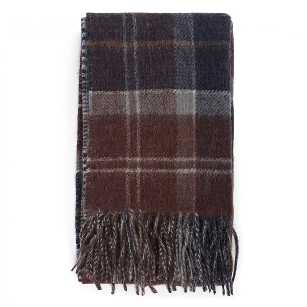 Dramside Reversible Scarf - Midnight Oak Tartan