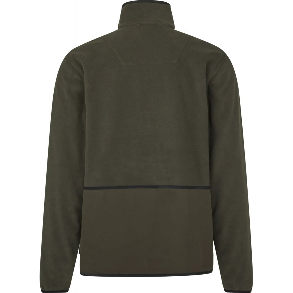 Rogue Solid Reversible Fleece - Grizzly Brown/Demitasse brown