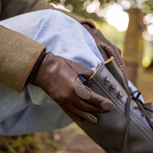 Lady Royale -Women's Heritage Water-Resistant Silk-Lined Right Hand Leather Shooting Gloves