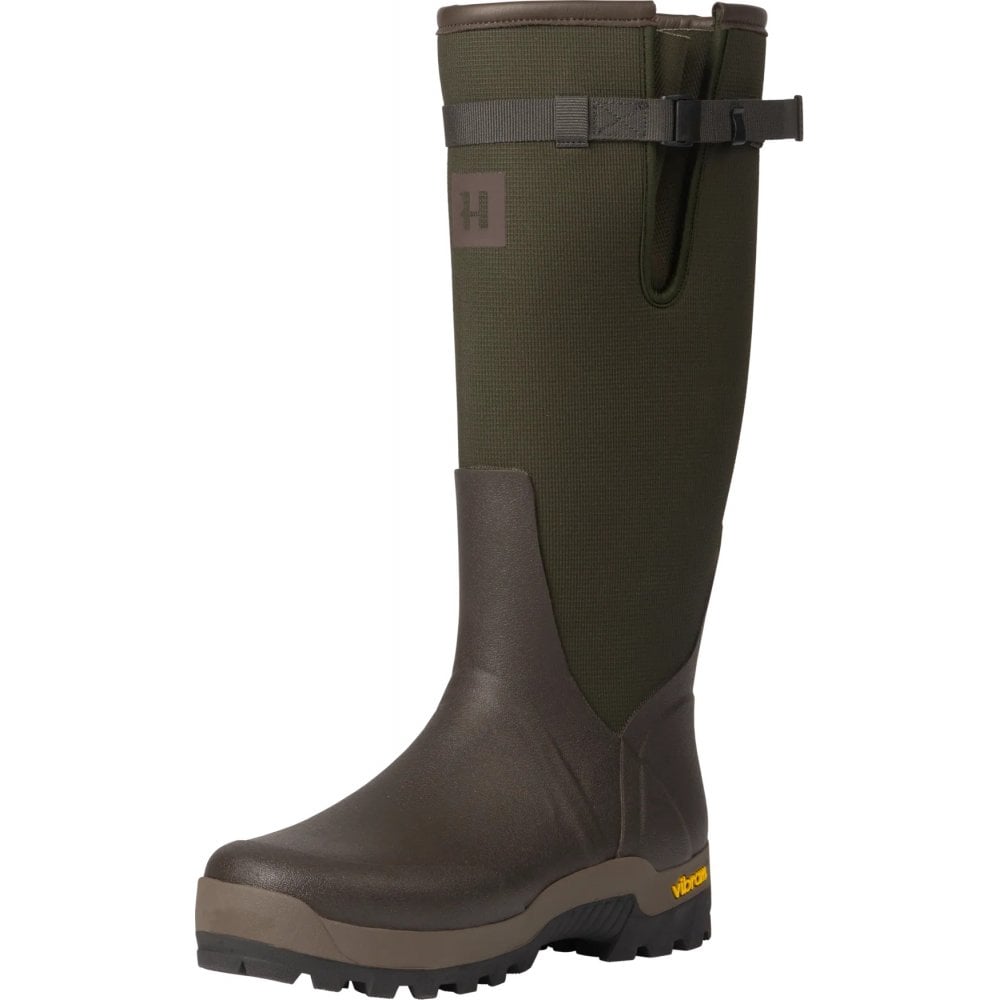 Forester Textile Rubber Boot - Willow green/Deep brown