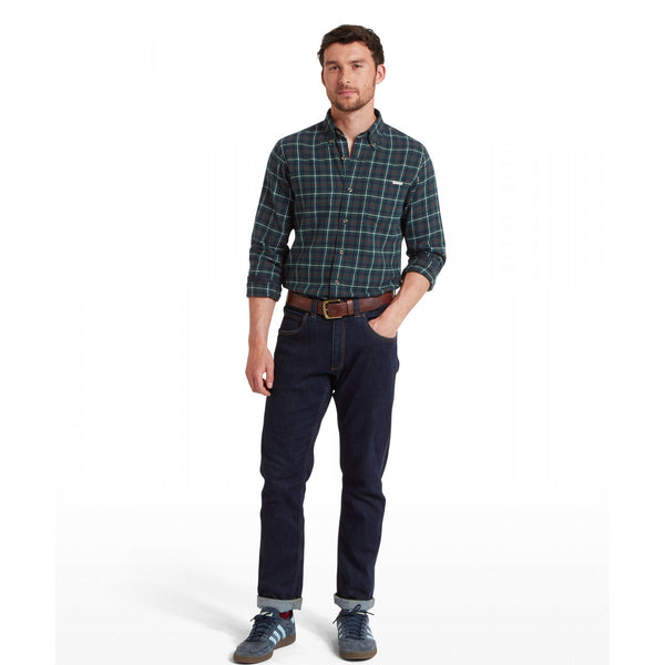 Akenham Shirt - Botanical Green