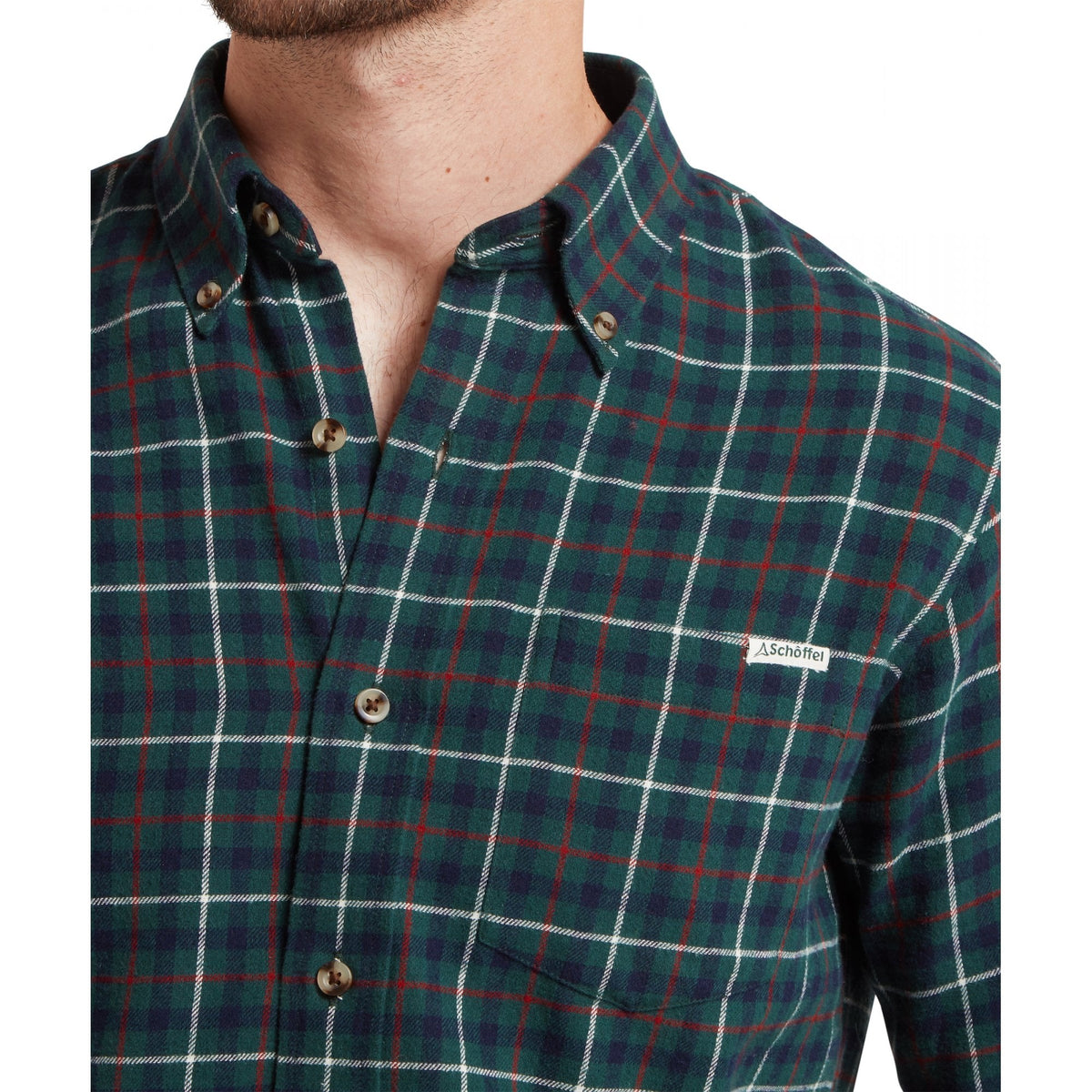 Akenham Shirt - Botanical Green