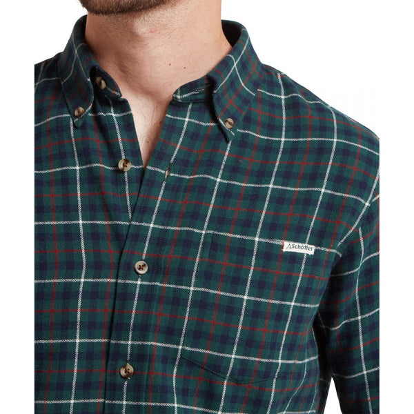 Akenham Shirt - Botanical Green