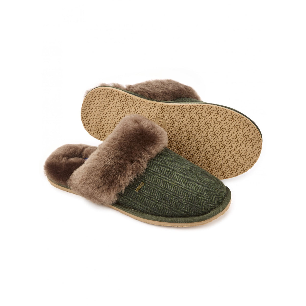 Mullingar Women’s mule slippers - Olive