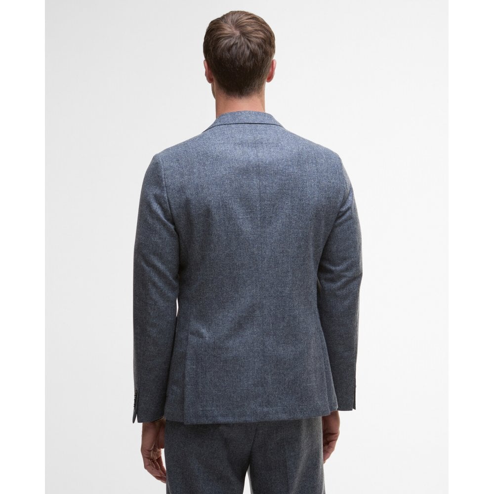 Kensington Check Blazer - Navy