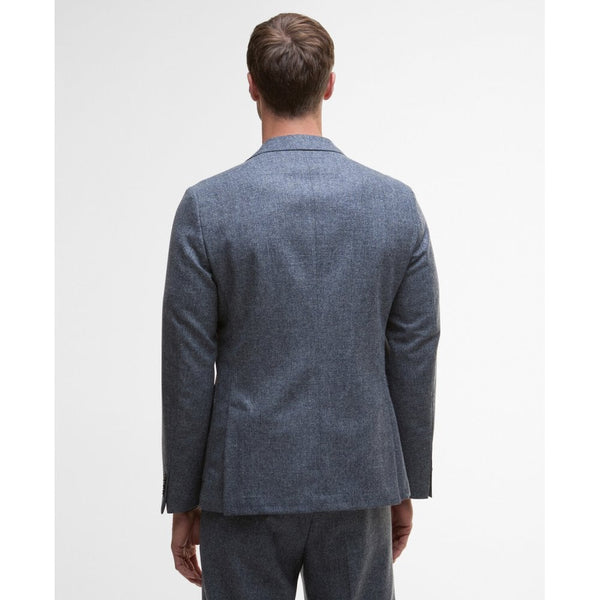 Kensington Check Blazer - Navy