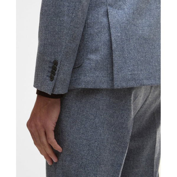 Kensington Check Blazer - Navy