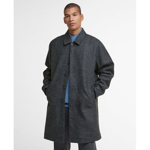 Lorden Wool Overcoat - Charcoal
