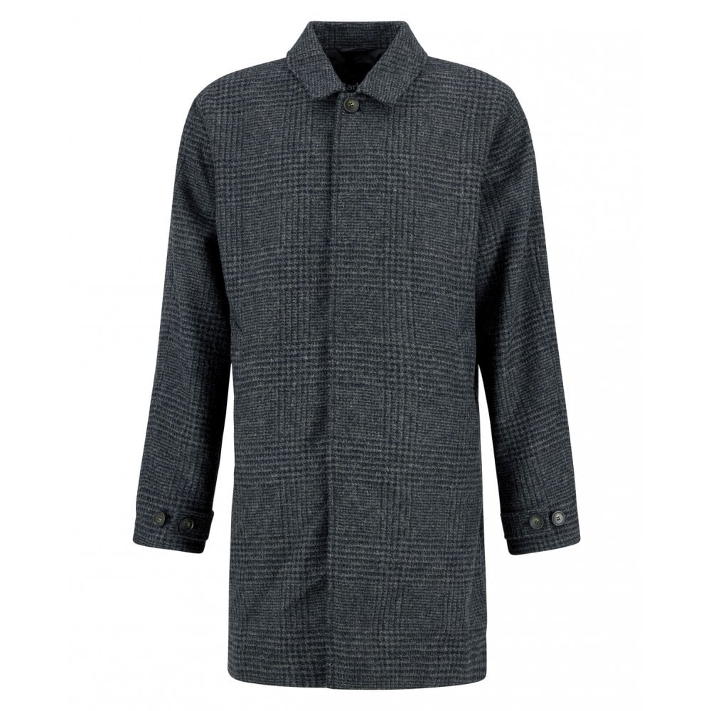 Lorden Wool Overcoat - Charcoal
